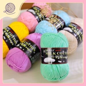 Len milk cotton 125g